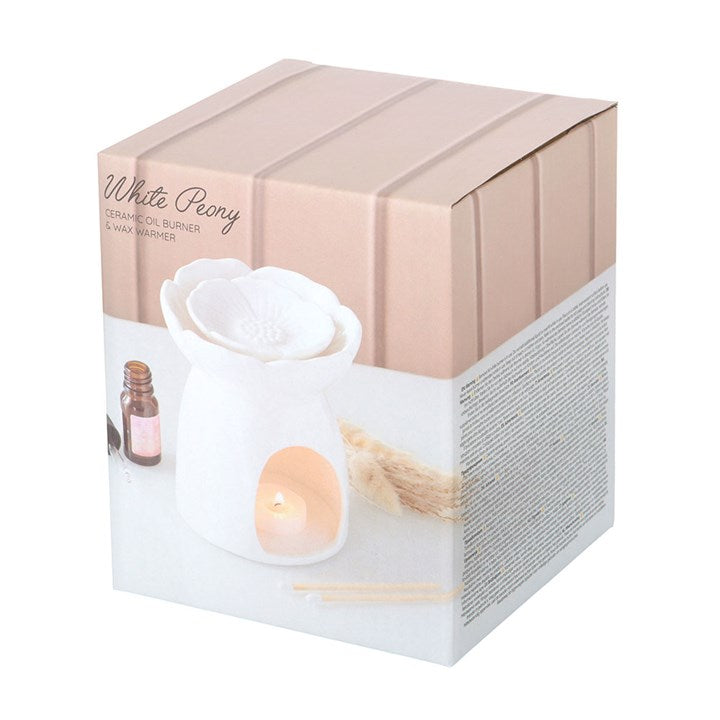 Peony White Burner