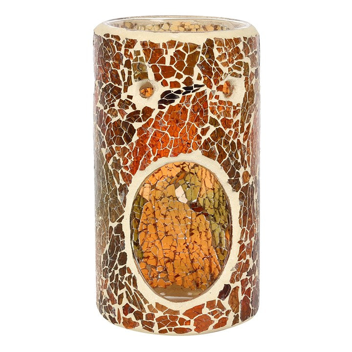 Pillar Crackle Brown Burner