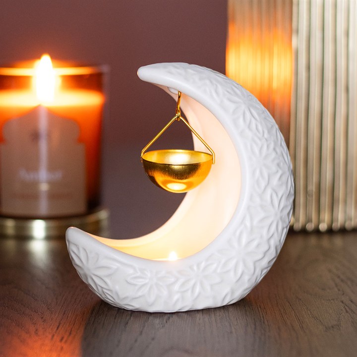 Crescent Moon Oil Burner