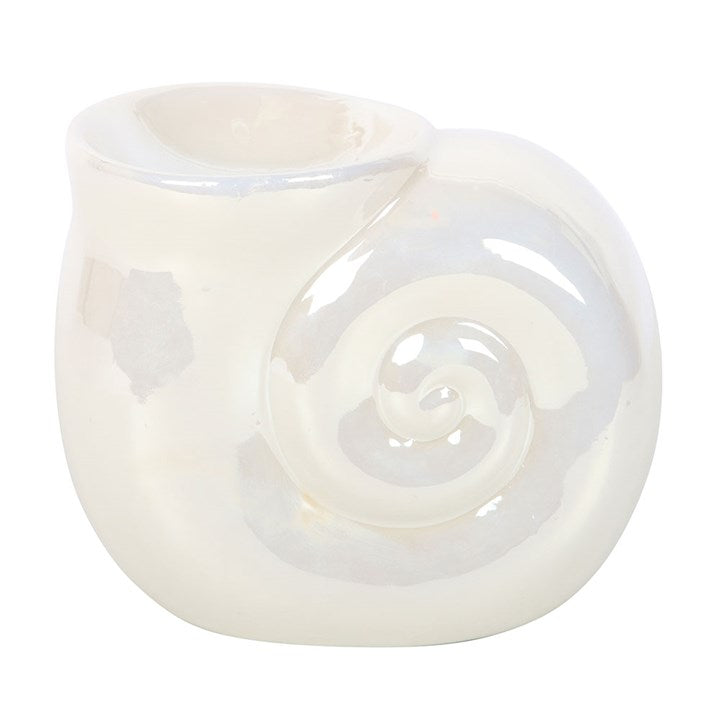 Pearlescent Spiral Shell Burner