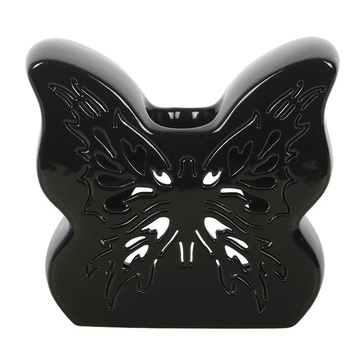 Black Cut Out Butterfly Burner