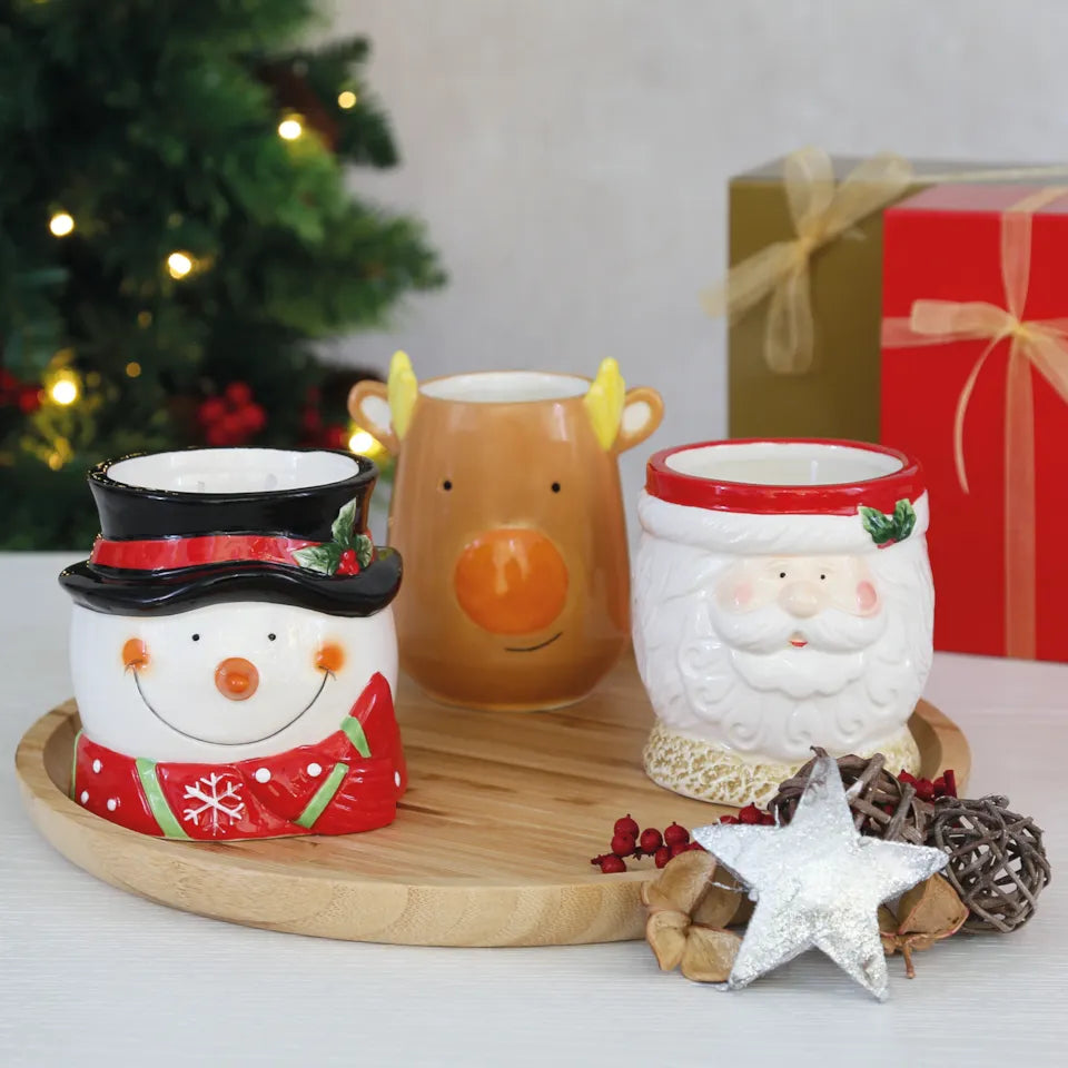 Reindeer Uncented Candle