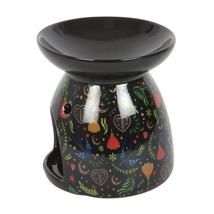 Black Midnight Bloom Burner