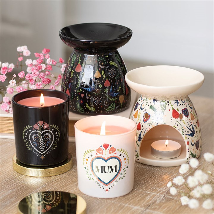 Cream Midnight Bloom Burner