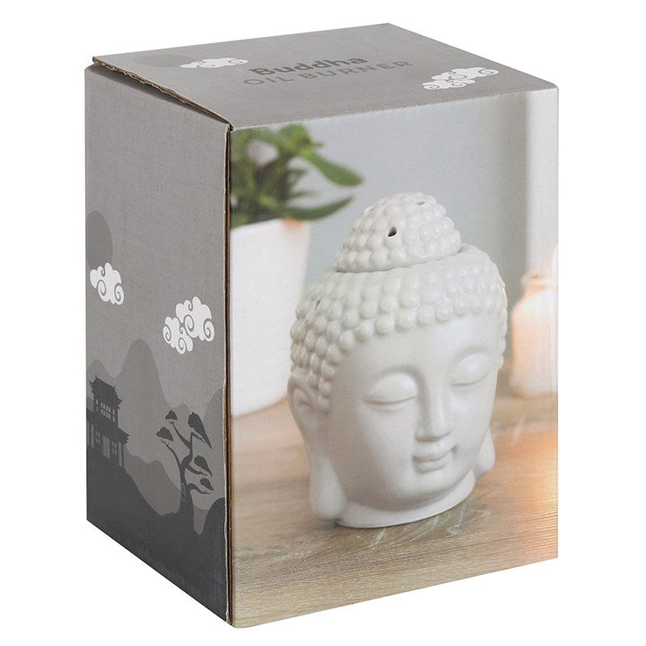 Grey Buddha Head