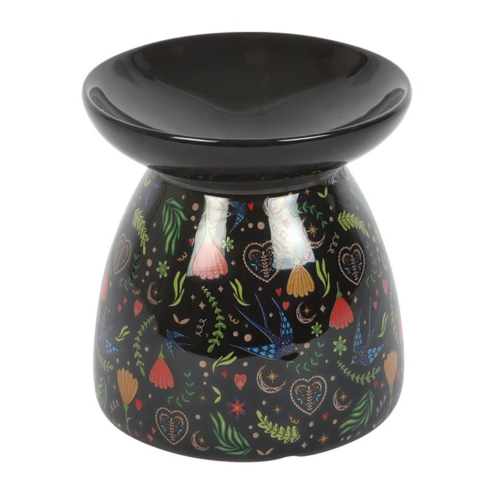 Black Midnight Bloom Burner