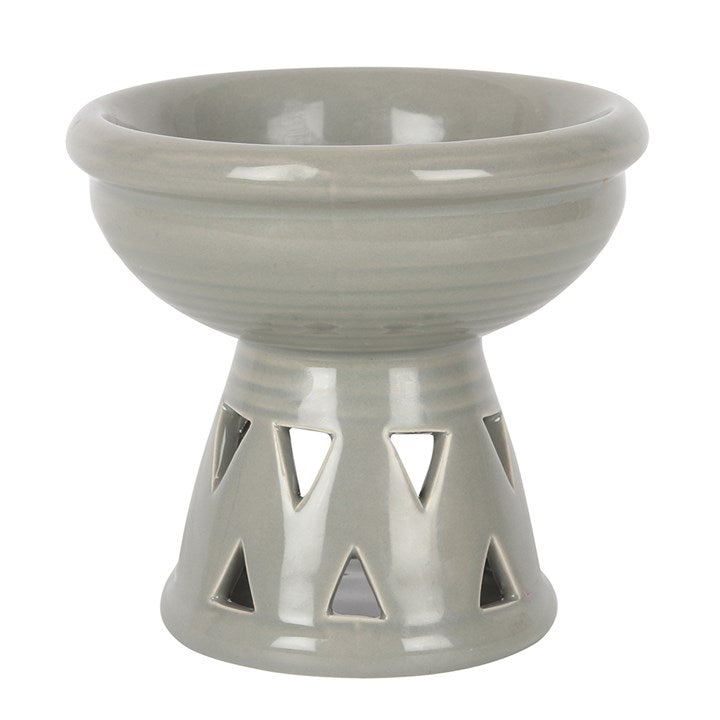Grey Deep Dish Burner