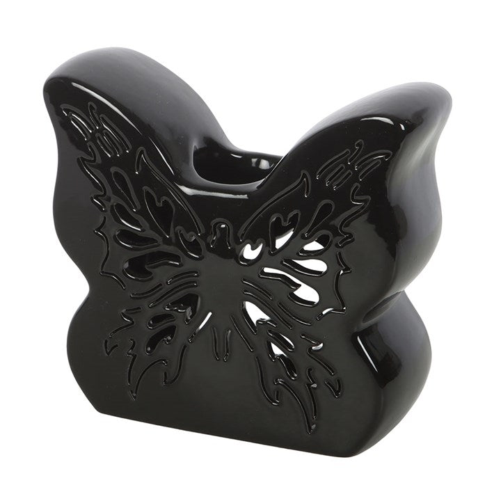 Black Cut Out Butterfly Burner