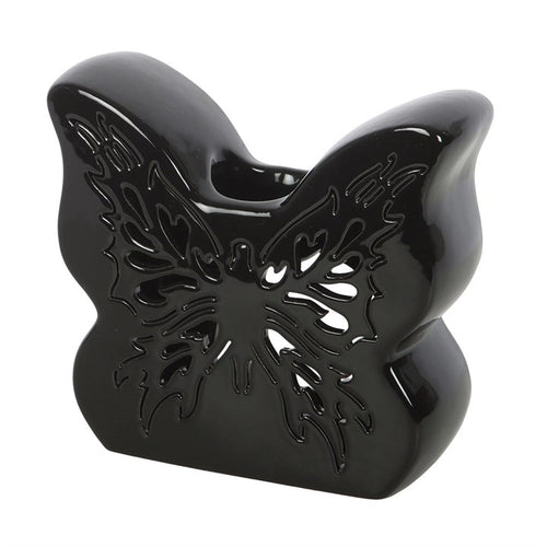 Black Cut Out Butterfly Burner