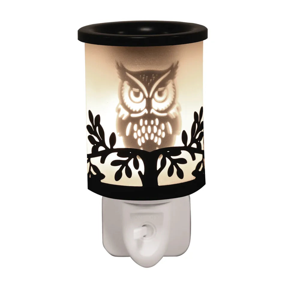 Black Shadow Owl Plug In