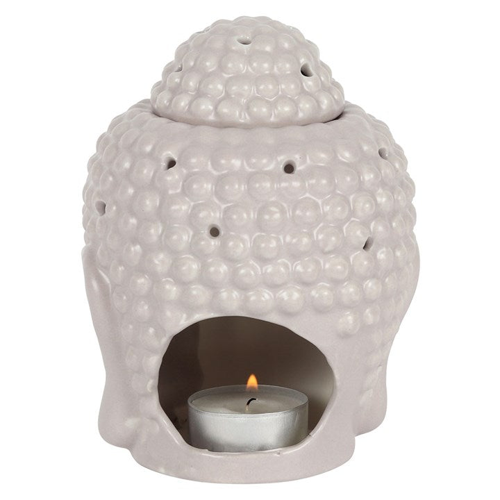 Grey Buddha Head