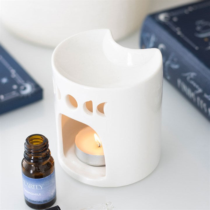 Crescent Moon White Burner
