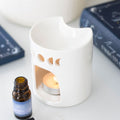 Crescent Moon White Burner