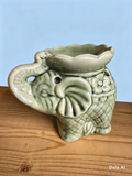 Green Small Elephant Burner - No Box