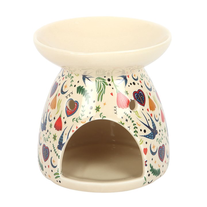 Cream Midnight Bloom Burner