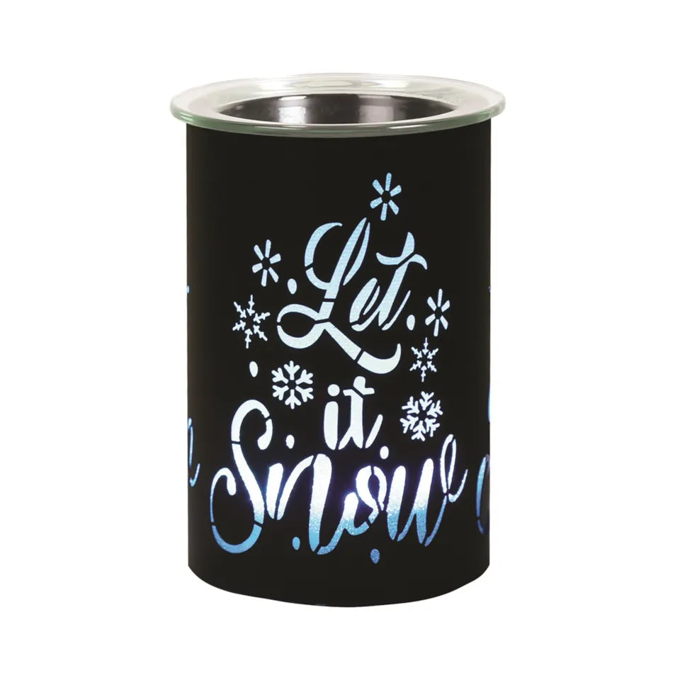 Black LED C/C Let It Snow Melter
