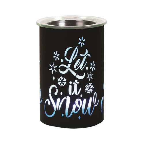 Black LED C/C Let It Snow Melter