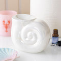 Pearlescent Spiral Shell Burner
