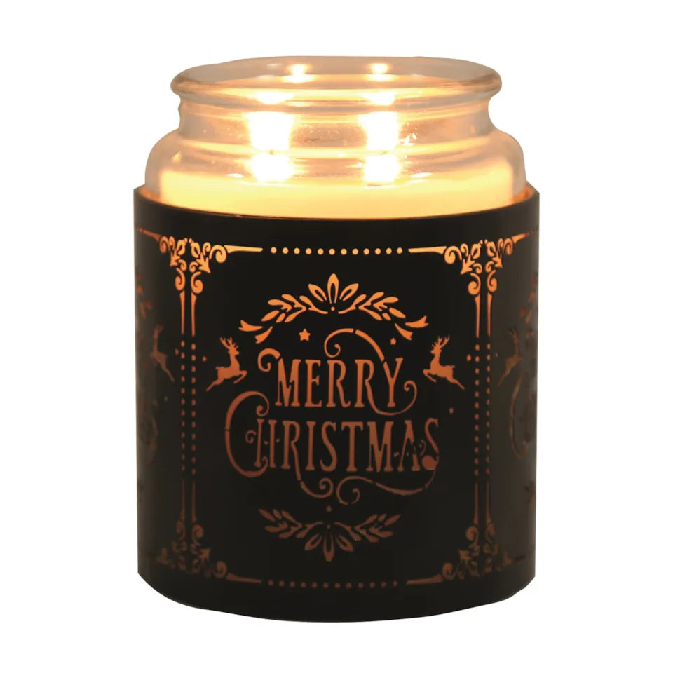 Retro Merry Christmas Black Multiway Melter
