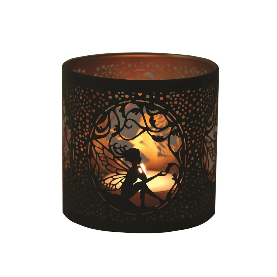 Seated Fairy Multiway Black & Gold
