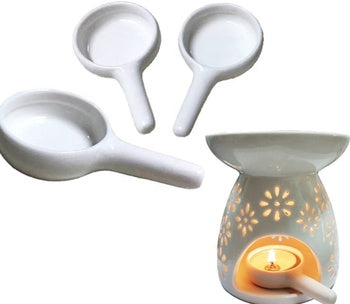 White Tealight Spoon