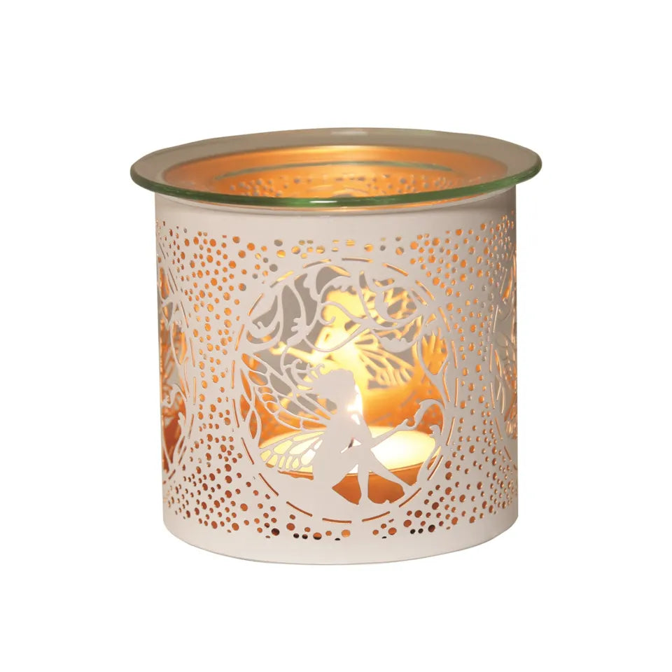 Seated Fairy Multiway White & Gold