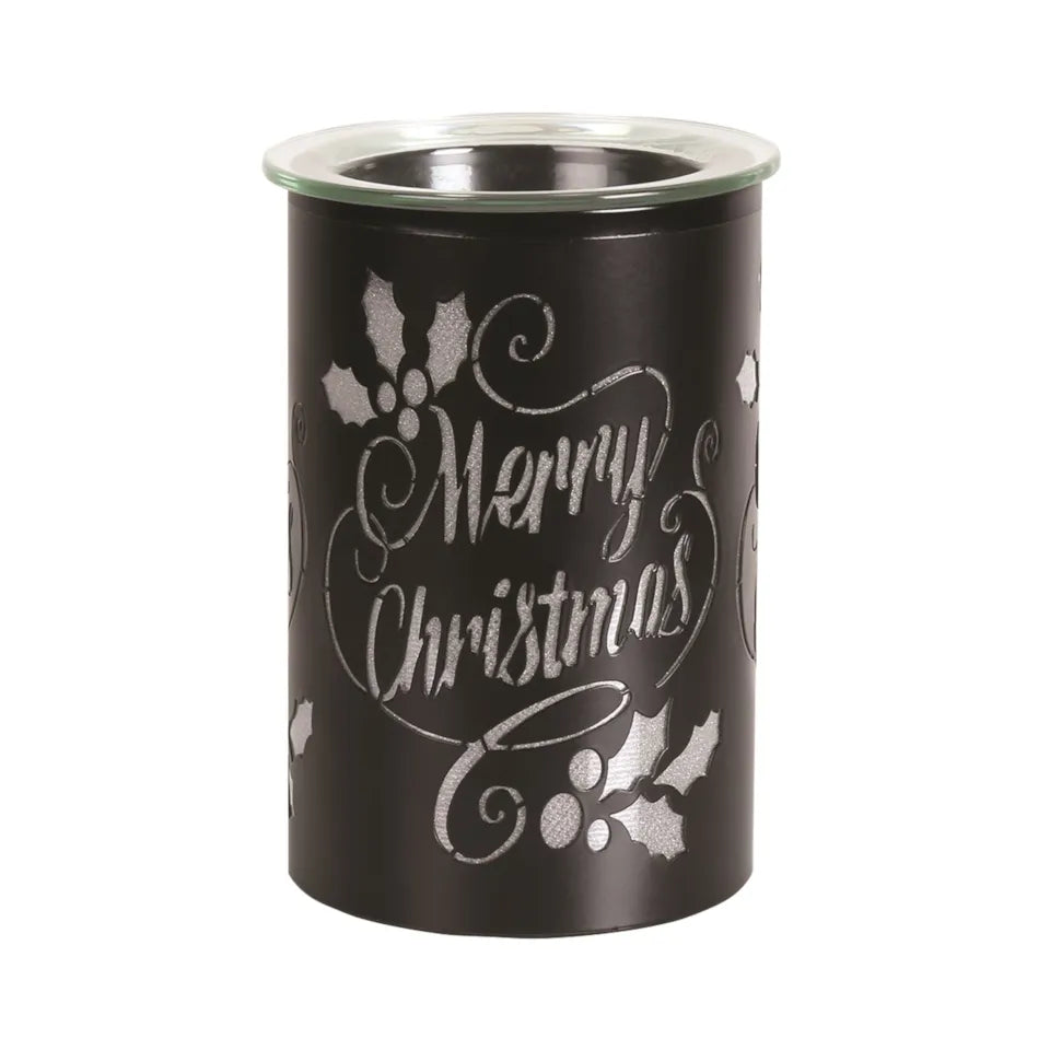 Black LED C/C Merry Christmas Melter