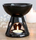 Black Geometric Burner