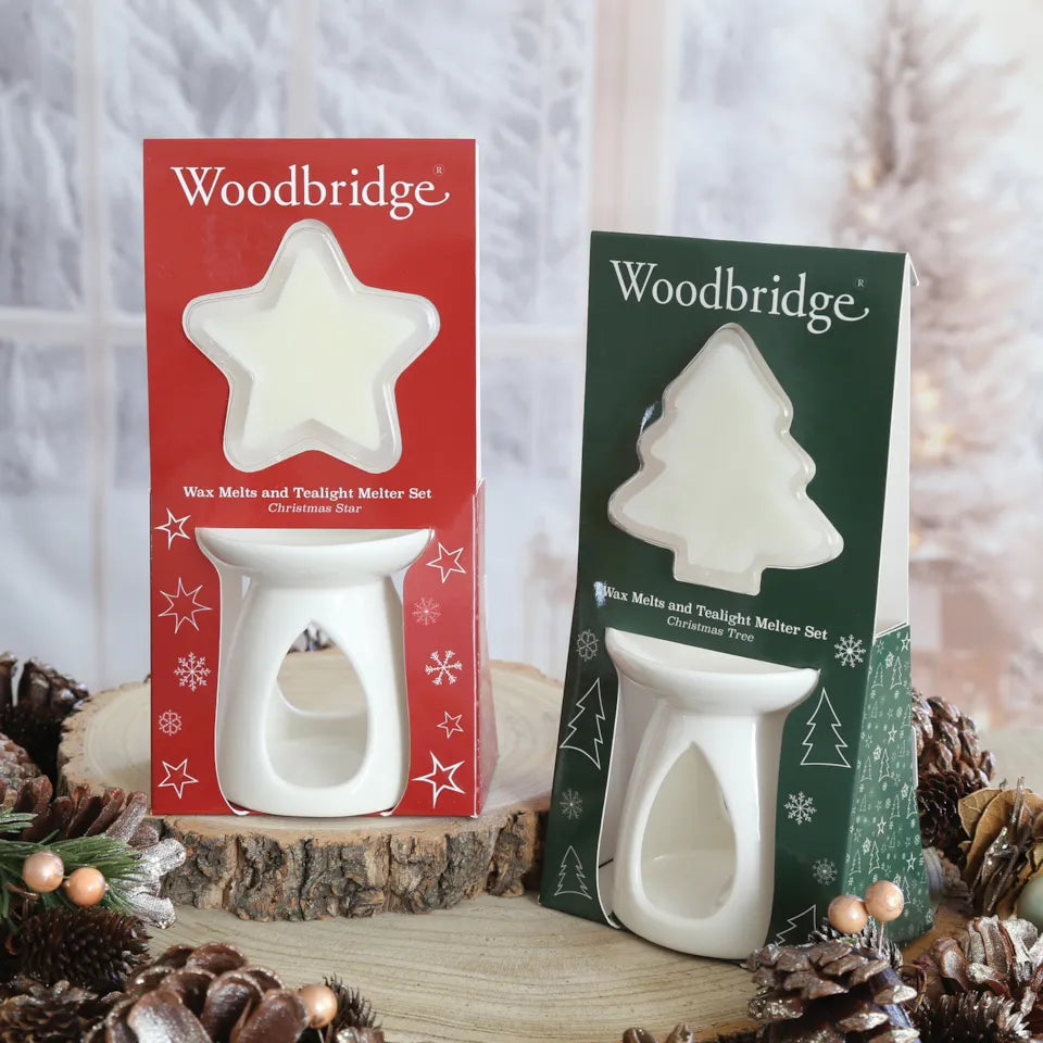 Christmas Wax Melt & Burner Set - Spiced Berry