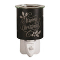 Merry Christmas Black Plug In