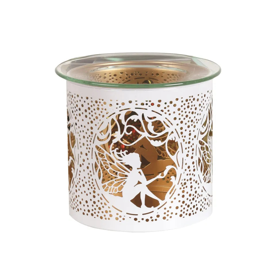 Seated Fairy Multiway White & Gold