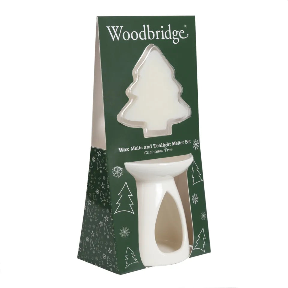 Christmas Wax Melt & Burner Set - Pine