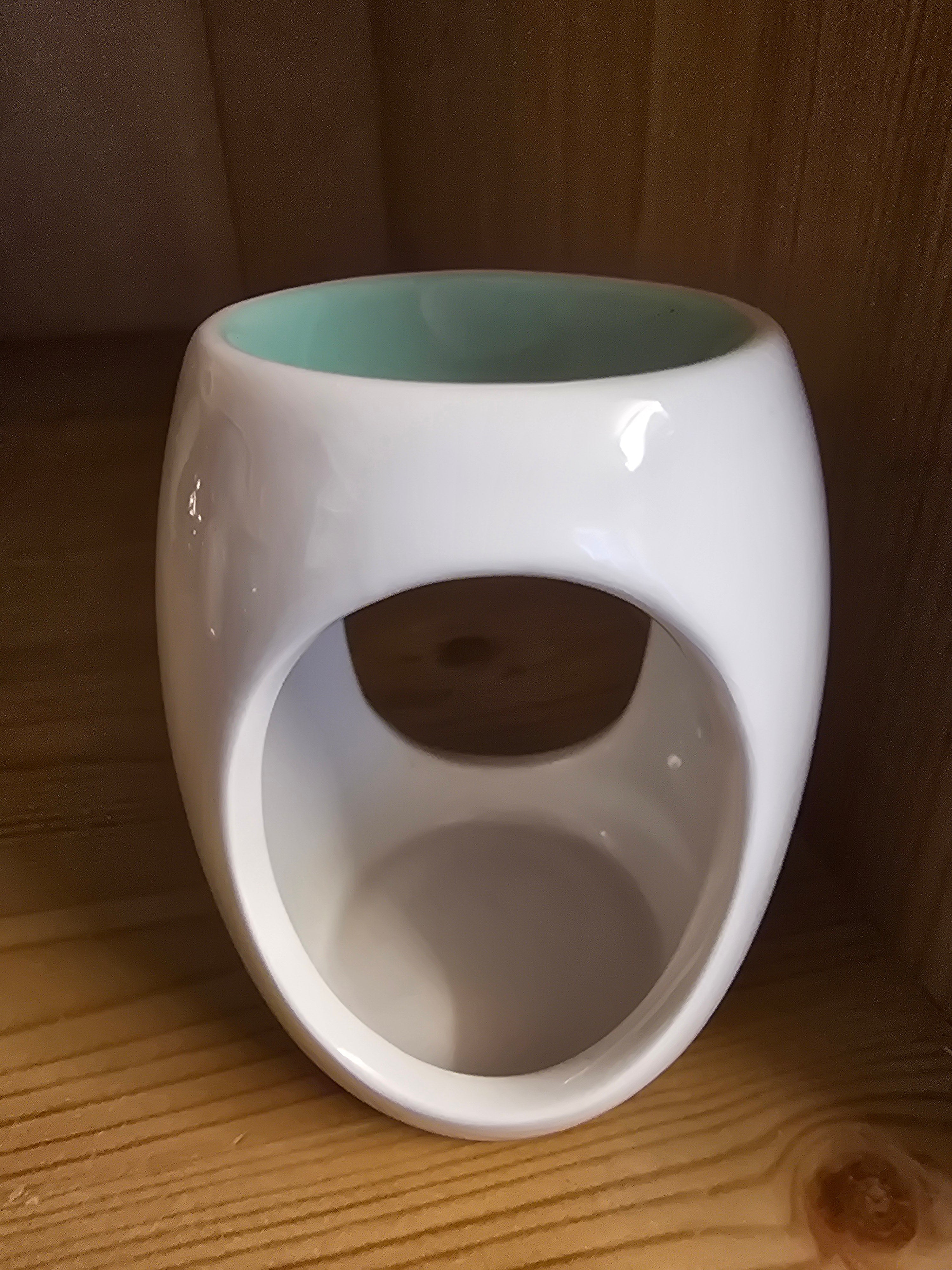 Small Oval Green Top Burner - No Box
