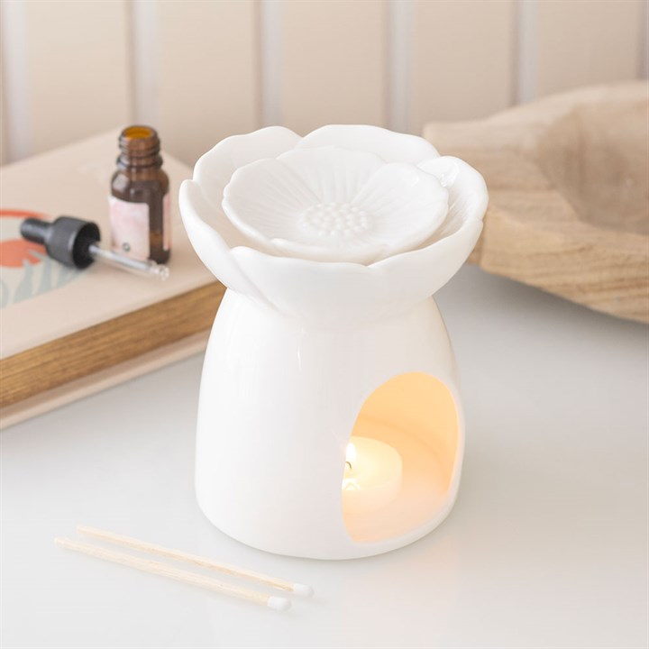 Peony White Burner