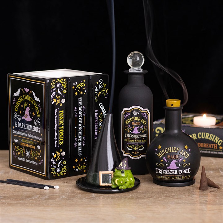 Witches Curse Book Burner