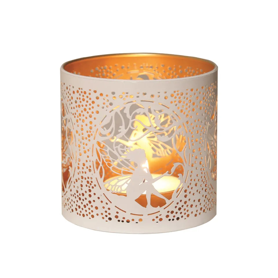 Seated Fairy Multiway White & Gold