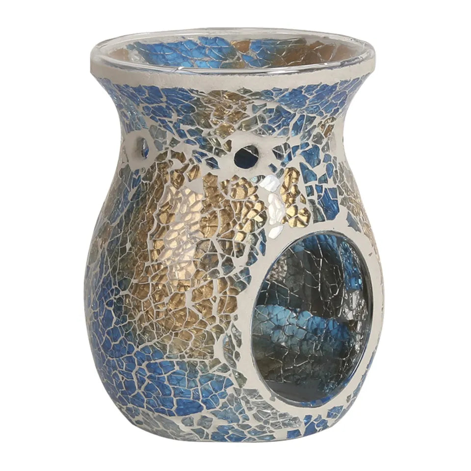 Blue & Gold Crackle Melter