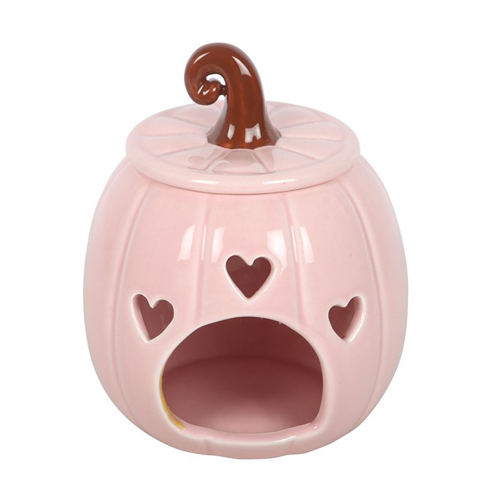 Pink Curly Pumpkin Burner