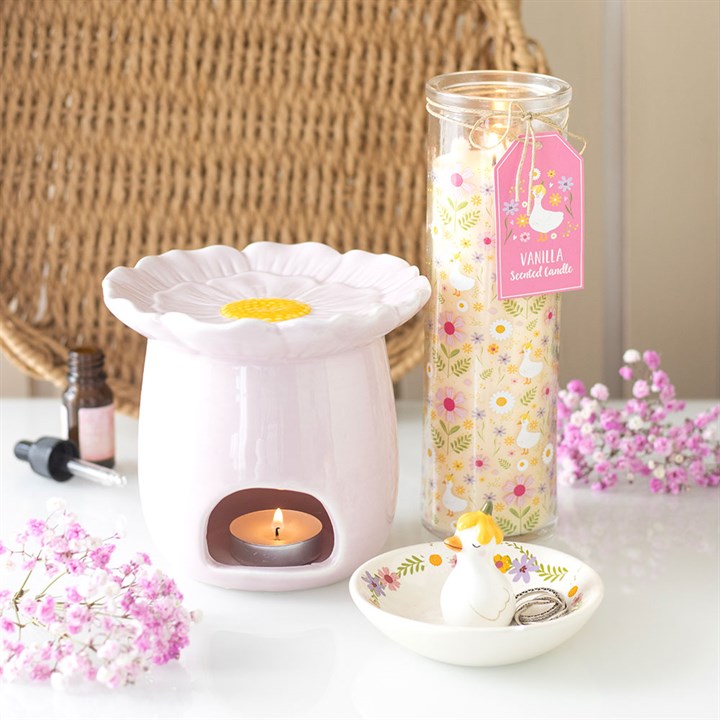 Pink Daisy Burner