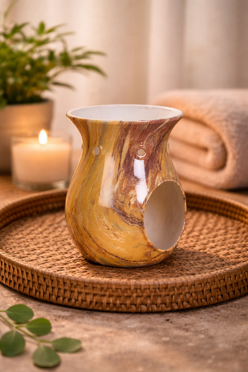 Breccia Marble Burner