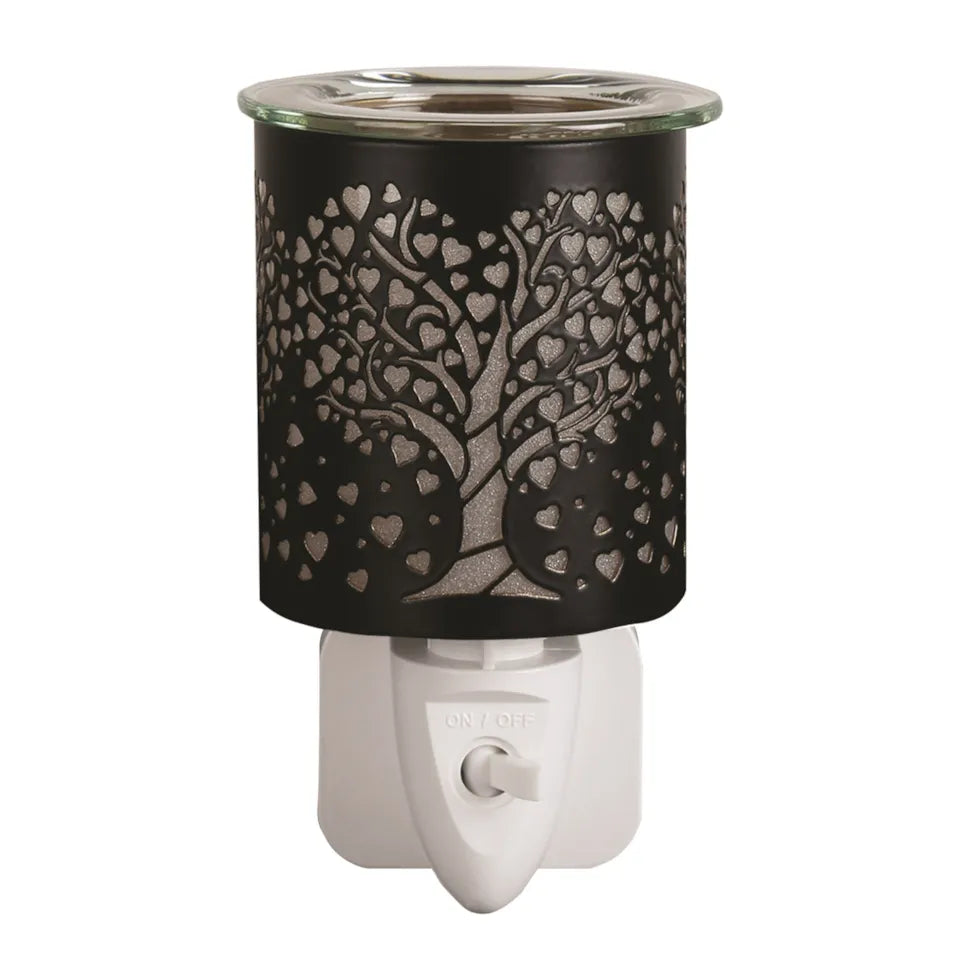 Heart Tree Black Plug In Melter