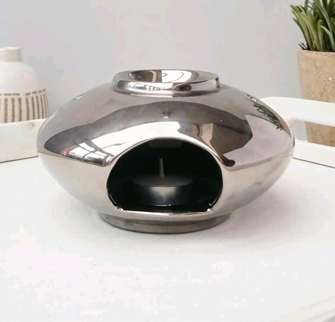 Silver UFO Burner
