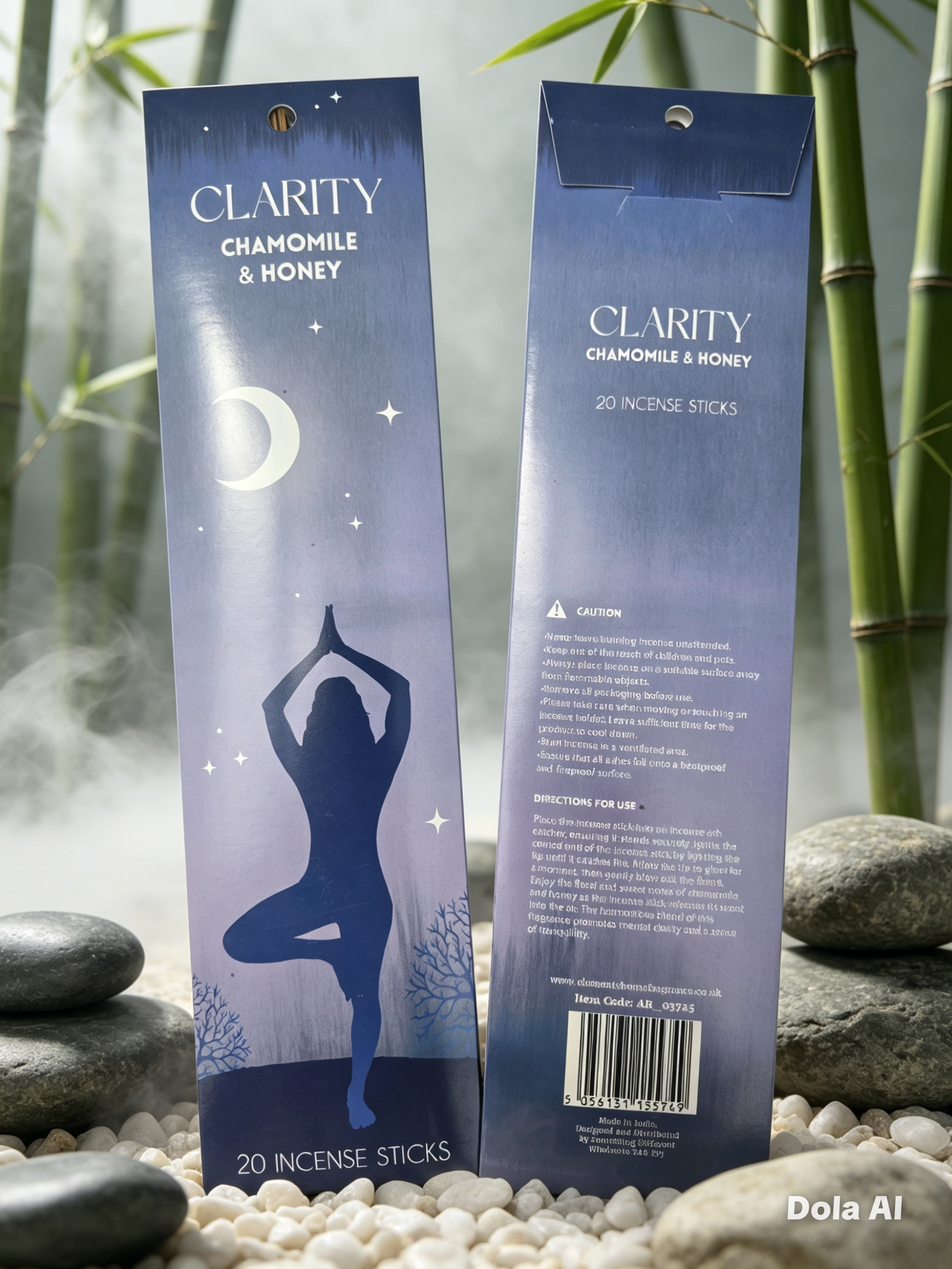 Clarity Incense Sticks - Chamomile & Honey