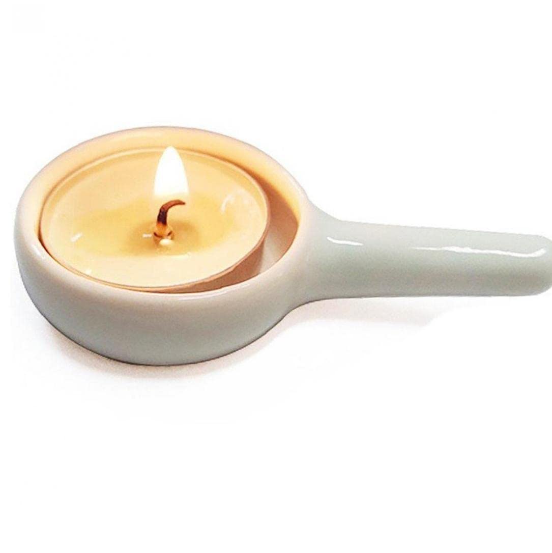 White Tealight Spoon