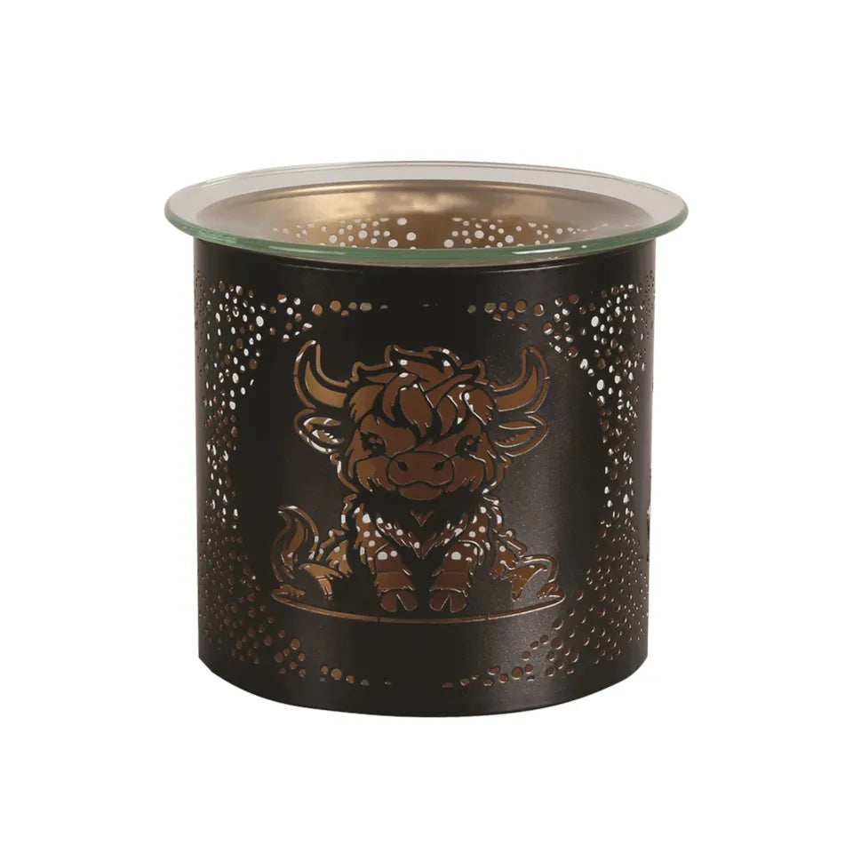 Highland Cow Multiway Black & Gold