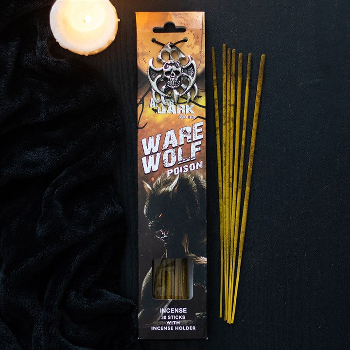Werewolf Poison - Vanilla Incense Sticks & Holder