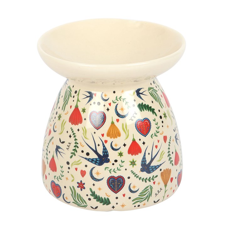 Cream Midnight Bloom Burner