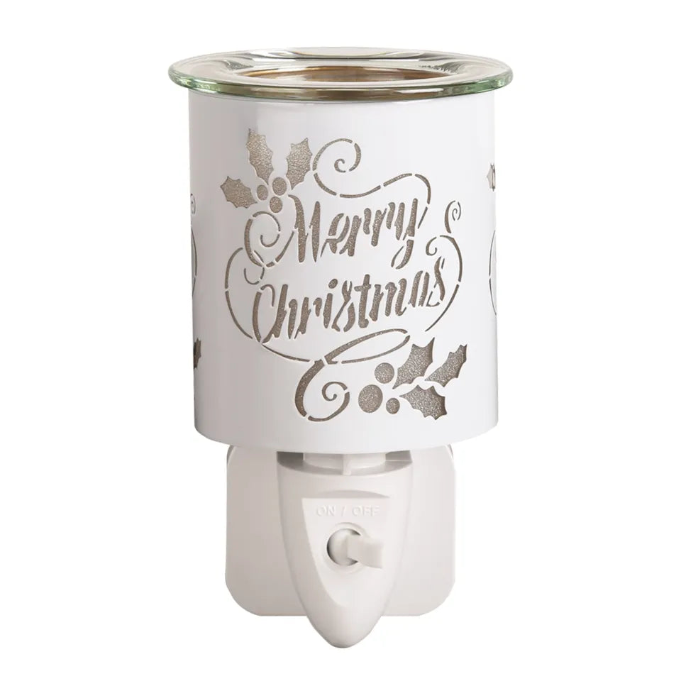 Merry Christmas White Plug In