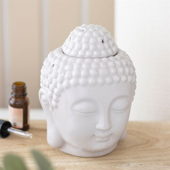 Grey Buddha Head