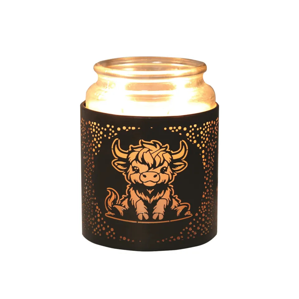 Highland Cow Multiway Black & Gold